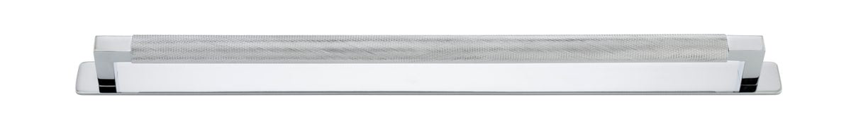 Iver Brunswick Cabinet Pull Centre to Centre 160mm,256mm,320mm, 450mm Polished Chrome - With Backplate & No Backplate