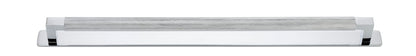 Iver Brunswick Cabinet Pull Centre to Centre 160mm,256mm,320mm, 450mm Polished Chrome - With Backplate & No Backplate