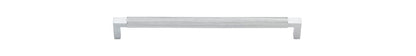 Iver Brunswick Cabinet Pull Centre to Centre 160mm,256mm,320mm, 450mm Brushed Chrome - With Backplate & No Backplate