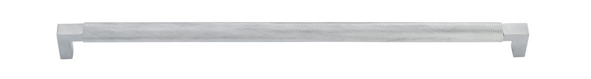 Iver Brunswick Cabinet Pull Centre to Centre 160mm,256mm,320mm, 450mm Brushed Chrome - With Backplate & No Backplate