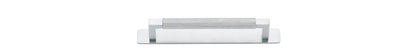 Iver Brunswick Cabinet Pull Centre to Centre 160mm,256mm,320mm, 450mm Brushed Chrome - With Backplate & No Backplate