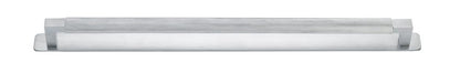 Iver Brunswick Cabinet Pull Centre to Centre 160mm,256mm,320mm, 450mm Brushed Chrome - With Backplate & No Backplate