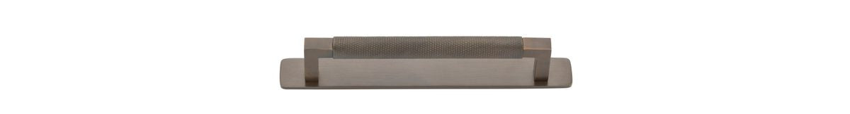 Iver Brunswick Cabinet Pull Centre to Centre 160mm,256mm,320mm, 450mm Signature Brass - With Backplate & No Backplate