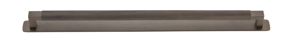 Iver Brunswick Cabinet Pull Centre to Centre 160mm,256mm,320mm, 450mm Signature Brass - With Backplate & No Backplate