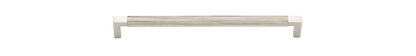 Iver Brunswick Cabinet Pull Centre to Centre 160mm,256mm,320mm, 450mm Satin Nickel - With Backplate & No Backplate