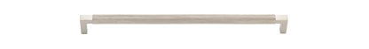 Iver Brunswick Cabinet Pull Centre to Centre 160mm,256mm,320mm, 450mm Satin Nickel - With Backplate & No Backplate