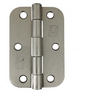 Lohala Pre-Hanging Hinge Steel 89mm x 58mm x 2mm , 1/2" Radius Lacquered (Greased Pin) -Available in 7 Colours : Antique Brass ,Black Electroplate ,Bronze ,Electro Brass ,Gunmetal Grey Electroplate ,Satin Chrome & Satin Nickel