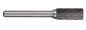 Trucut Heavy Duty Alpha 3/8" Cylindrical Carbide Burr Aluminium Cut - 1/4" Shank & 1/4" Shank 6"Long Series