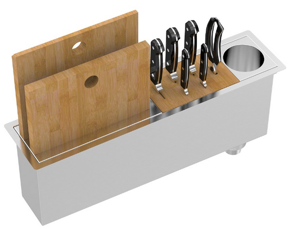 BURNS & FERALL  PANAMA SINK KIT 600MM & 900MM  - STAINLESS STEEL