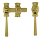 Windsor Premium NZ French Door Catches Square Priced Per Set - Available in 11 colours