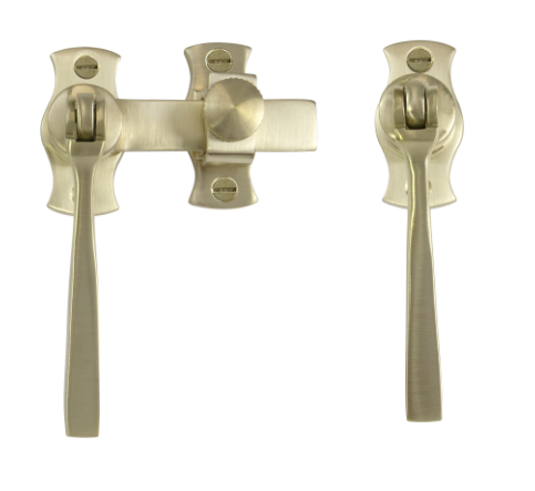 Windsor Premium NZ French Door Catches Square Priced Per Set - Available in 11 colours