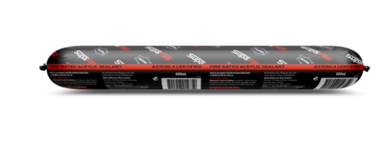 Admil by Selleys  SupaFire 810 Fire & Acoustic Sealant Grey 600ml Box of 15 - Priced Per Unit Minimum order Quantity 15 Units