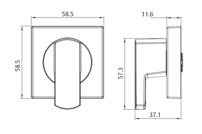 YALE ASSURE KEYED SMART-READY LOCK WITH APEX - L142 x 600MM ENTRANCE SET MATT BLACK & SATIN NICKEL