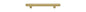 Iver Puerto Cabinet Pull Centre to Centre 128mm,160mm, 256mm,320mm,450mm Available Colours Brushed Gold PVD, Matt Black, Polished Chrome, Satin Nickel, Signature Brass