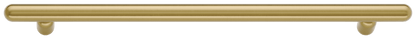 Iver Puerto Cabinet Pull Centre to Centre 128mm,160mm, 256mm,320mm,450mm Available Colours Brushed Gold PVD, Matt Black, Polished Chrome, Satin Nickel, Signature Brass