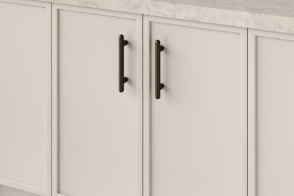Iver Puerto Cabinet Pull Centre to Centre 128mm,160mm, 256mm,320mm,450mm Available Colours Brushed Gold PVD, Matt Black, Polished Chrome, Satin Nickel, Signature Brass