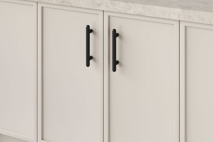 Iver Puerto Cabinet Pull Centre to Centre 128mm,160mm, 256mm,320mm,450mm Available Colours Brushed Gold PVD, Matt Black, Polished Chrome, Satin Nickel, Signature Brass