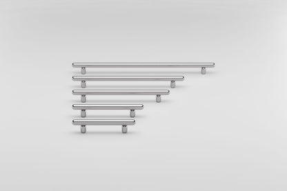 Iver Puerto Cabinet Pull Centre to Centre 128mm,160mm, 256mm,320mm,450mm Available Colours Brushed Gold PVD, Matt Black, Polished Chrome, Satin Nickel, Signature Brass