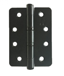 Lohala Pre-Hanging Hinge Steel Ball Bearing 100mm x 100mm x 2.5mm &  100mm x 75mm x 2.5mm ,1/4" Radius - Satin Chrome ,Black ,Bronze and Gunmetal