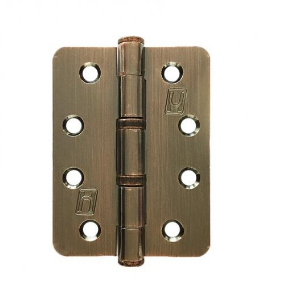 Lohala Pre-Hanging Hinge Steel Ball Bearing 100mm x 100mm x 2.5mm &  100mm x 75mm x 2.5mm ,1/4" Radius - Satin Chrome ,Black ,Bronze and Gunmetal