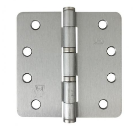 Lohala Pre-Hanging Hinge Steel Ball Bearing 100mm x 100mm x 2.5mm &  100mm x 75mm x 2.5mm ,1/4" Radius - Satin Chrome ,Black ,Bronze and Gunmetal