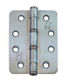 Lohala Pre-Hanging Hinge Steel Ball Bearing 100mm x 100mm x 2.5mm &  100mm x 75mm x 2.5mm ,1/4" Radius - Satin Chrome ,Black ,Bronze and Gunmetal