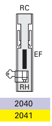 Cavity Slider For Doors Cavilock CL100 Louise Latch Both Sides & Key One Sides Reversible Cylinder Right Handle & Left Handle Exit Free Edge Pull -Satin Chrome & Polished Brass