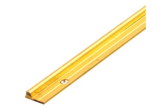 HENDERSON 915B BRASS BOTTOM RAIL -2000MM ,4000MM  & 6000MM