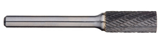 Trucut Heavy Duty Alpha 3/4" Cylindrical Burr Aluminium Cut - 1/4" Shank