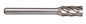 Trucut Heavy Duty Alpha 5/8" & 16mm Cylindrical Burr Aluminium Cut - 1/4" Shank & 6mm