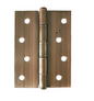 Lohala Hinge Steel 100mm x 75mm x 2.0mm and 102mm x 74mm x 2.0mm Loose Steel Riveted Pin (1840 4") - Bronze, & Zinc Plate