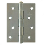 Lohala Hinge Steel 100mm x 75mm x 2.0mm and 102mm x 74mm x 2.0mm Loose Steel Riveted Pin (1840 4") - Bronze, & Zinc Plate