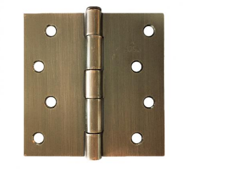 Lohala Hinge Steel Hinge Steel 102mm x 102mm x 2.5mm Loose Steel Riveted Pin (804 4
