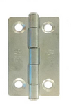 Lohala Hinge Steel 51mm x 30mm x 1.2mm Fixed Steel Pin Bronze & Zinc plate (Ajax 5000 2")