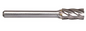 Trucut Heavy Duty Alpha 3/8"(1/4" Shank) & 9.5mm(6mm Shank) Cylindrical Burr with End Cut Aluminium Cut and Metric