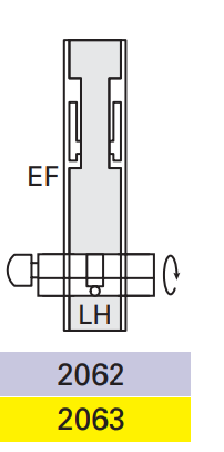 Cavity Slider For Doors Cavilock CL100 Louise Latch Both Sides Left Handle Turn/Right Handle Emergency Left Handle Exit Free -Polished Brass & Satin Chrome