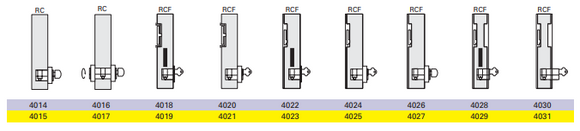 Cavity Slider For Doors Cavilock CL100 Louise Latch One Side & Turn One Side Reversible Cylinder and Furniture -Polished Brass & Satin Chrome