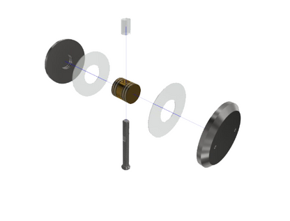 HENDERSON HUSKY 120 PRO GLASS PATCH KIT - GP100