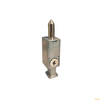 MILES NELSON ENTRANCE DOOR SECURITY MINI PATIO BOLT 1 PK & 2 PK -  BLACK,WHITE AND & SATIN CHROME (Copy)