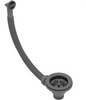 BURNS & FERALL  PVD WASTE KIT-ROUND OVERFLOW - BLACK PEARL AND EUREKA GOLD