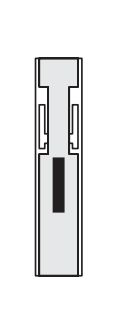 Cavity Slider For Doors Cavilock CL100 Louise Latch Both Sides Edge Pull -Polished Brass & Satin Chrome