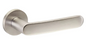 Groel Tendenza 214 Round Door Handle Dummy Right Handle Finish Available In 3 Colours :  Brushed Satin Chrome ,IX Graphite (Bronze)  & Inox Tech