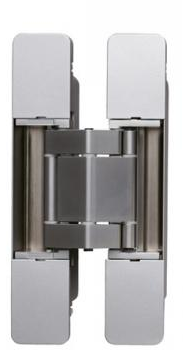 Lohala Lamp 3D Adjustable Hinge 190mm Wide Throw - Black ,Dull Chrome (Satin Chrome) & Dull Nickel (Satin Nickel)