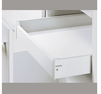 Hettich Germany MultiTech Drawer Set, System, Height 86mm- White With 2 Front Connectors / Nominal Length 250mm , 350mm ,400mm ,450mm ,500mm & 550mm