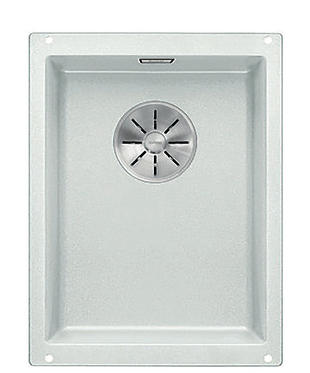 Blanco Germany Subline 320-U Sink, Blanco Silgranit Range - Black ,Anthracite ,Rock Grey ,Tartufo ,Soft White & White