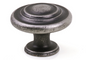 SYLVAN SELDEN KNOB ZINC DIE CAST 33x25MM,KNOB FINISHING : ANTIQUE BLACK,BRUSHED BRASS ,PEWTER,SATIN BRASS & SATIN NICKLE PLATE
