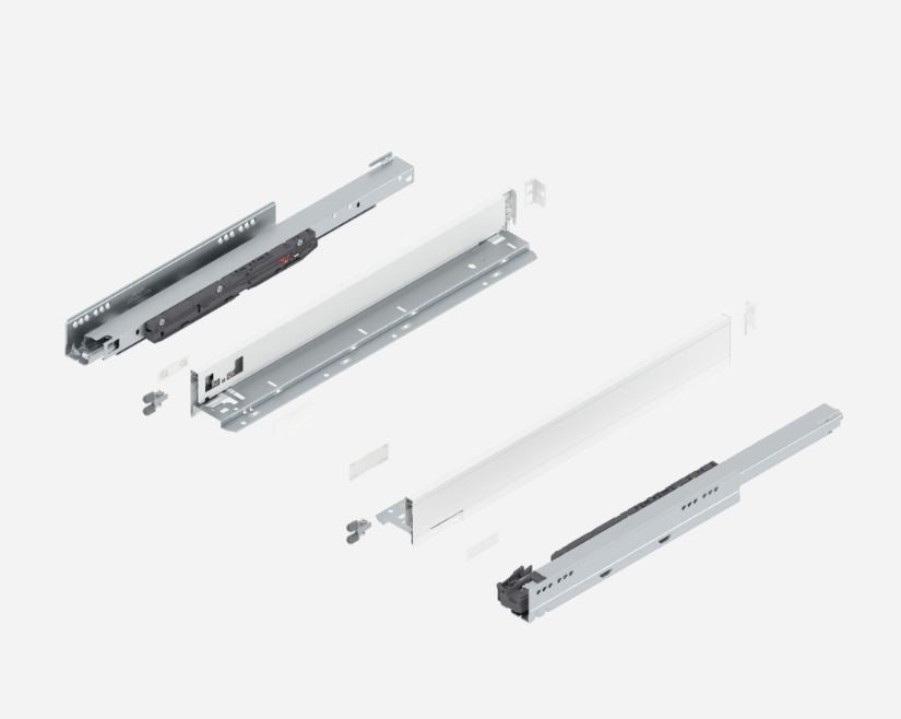 Blum LEGRABOX pure complete set drawer Length 500mm Height 80mm - 257mm ( 5 Options) 40kg