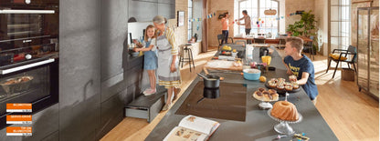 Blum SPACE STEP set, Nylon/steel, NL=460 mm, Orion grey matt