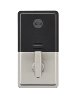 YALE LIBI KEYED DIGITAL DEADBOLT MATT BLACK & SATIN NICKEL