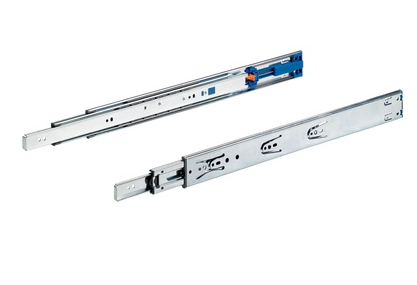 Hettich Germany Soft Close ( Silent System ) Ball Bearing Runner, Mounted on side, Dimensions ( Height 46mm x 12.7mm Width ) Length - Available in 6 sizes : 300mm ,400mm ,450mm ,550mm ,600mm ,650mm - 35 kg